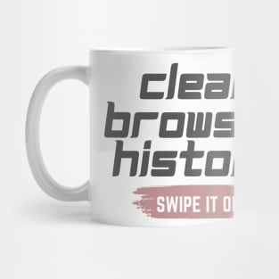 Clear your browser history Mug